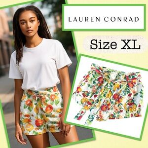 NWOT Lauren Conrad Shorts XL European Summer Style